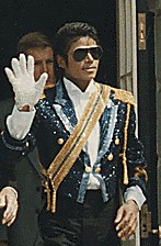 Michael Jackson at White House in 1984